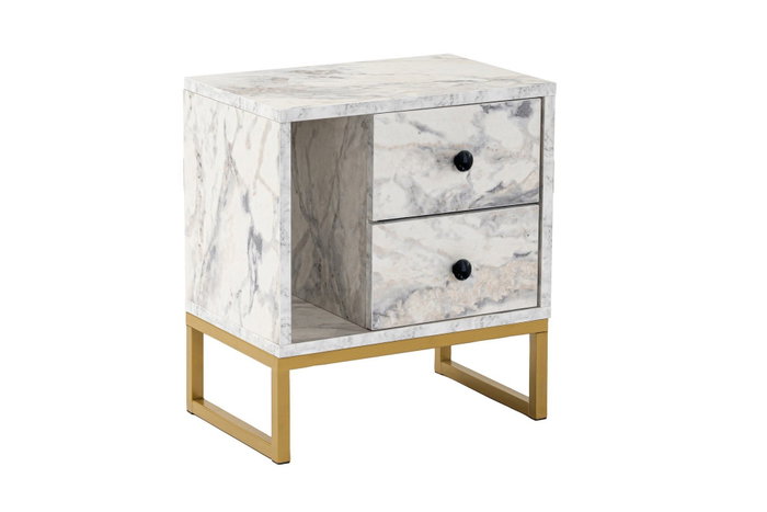 Nordure Glimmer - Fressia Marble, Gold Nordure Glimmer - Fressia Marble, Gold
